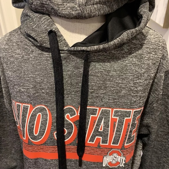 Mens Scarlet & Gray Ohio State Hoodie NWT Large - Picture 3 of 3